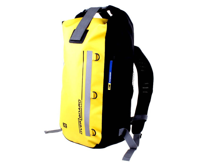Overboard 20 Litre Classic Waterproof Backpack (Yellow)